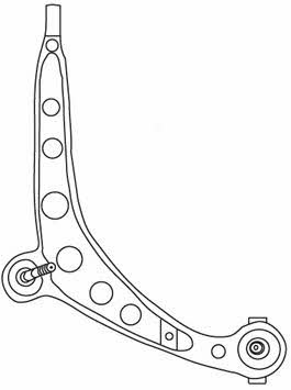 Frap 1711 Track Control Arm 1711: Buy near me in Poland at 2407.PL - Good price!