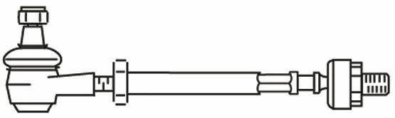 Frap T/265 Тяга рульова з наконечником права, комплект T265: Приваблива ціна - Купити у Польщі на 2407.PL!
