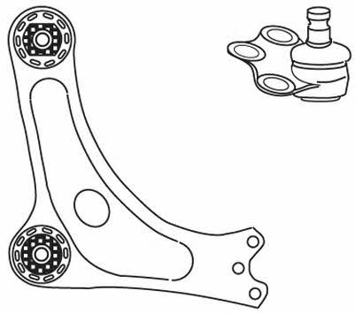 Frap 2846 Track Control Arm 2846: Buy near me in Poland at 2407.PL - Good price!