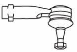 Frap 3057 Tie rod end outer 3057: Buy near me in Poland at 2407.PL - Good price!