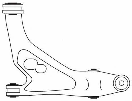 Frap 3060 Важіль підвіски передній нижній лівий 3060: Приваблива ціна - Купити у Польщі на 2407.PL!