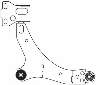 Frap 3770 Suspension arm front lower left 3770: Buy near me in Poland at 2407.PL - Good price!