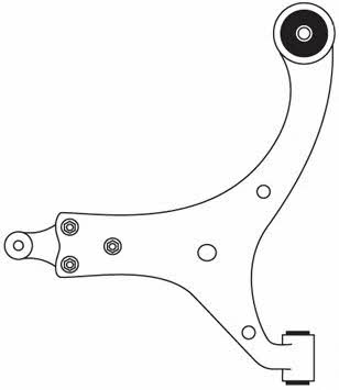 Frap 3845 Track Control Arm 3845: Buy near me in Poland at 2407.PL - Good price!