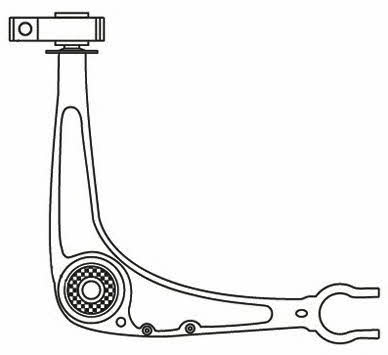 Frap 3936 Track Control Arm 3936: Buy near me in Poland at 2407.PL - Good price!