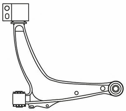 Frap 4114 Suspension arm front lower left 4114: Buy near me in Poland at 2407.PL - Good price!