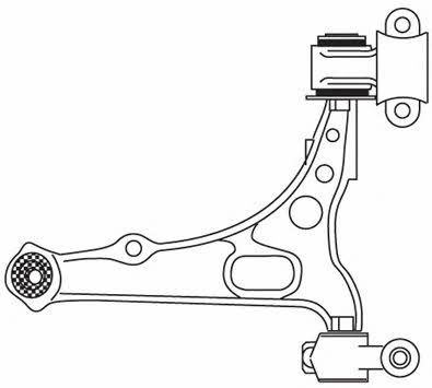 Frap 1491 Suspension arm front lower right 1491: Buy near me in Poland at 2407.PL - Good price!
