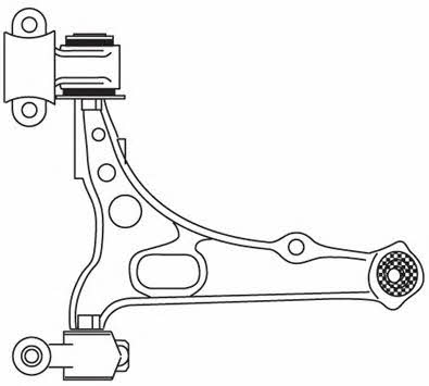 Frap 1492 Suspension arm front lower left 1492: Buy near me in Poland at 2407.PL - Good price!