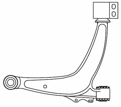 Frap 4418 Track Control Arm 4418: Buy near me at 2407.PL in Poland at an Affordable price!