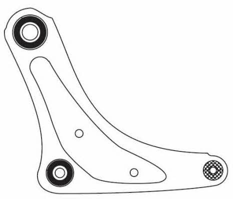 Frap 4482 Suspension arm front lower left 4482: Buy near me in Poland at 2407.PL - Good price!