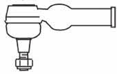 Frap 740 Наконечник поперечної рульової тяги 740: Приваблива ціна - Купити у Польщі на 2407.PL!