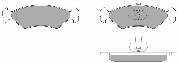 Fremax FBP-0681-01 Brake Pad Set, disc brake FBP068101: Buy near me in Poland at 2407.PL - Good price!