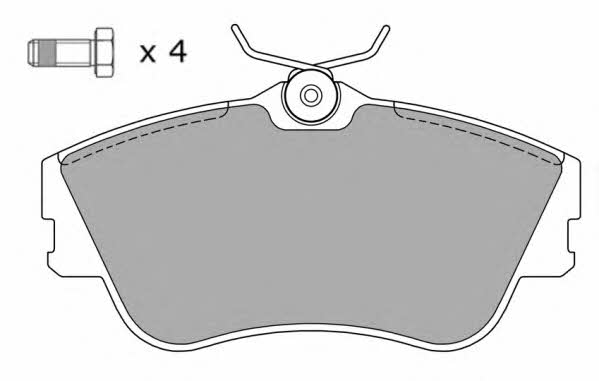 Fremax FBP-0938 Brake Pad Set, disc brake FBP0938: Buy near me in Poland at 2407.PL - Good price!