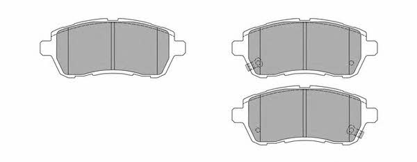 Fremax FBP-1645 Brake Pad Set, disc brake FBP1645: Buy near me in Poland at 2407.PL - Good price!