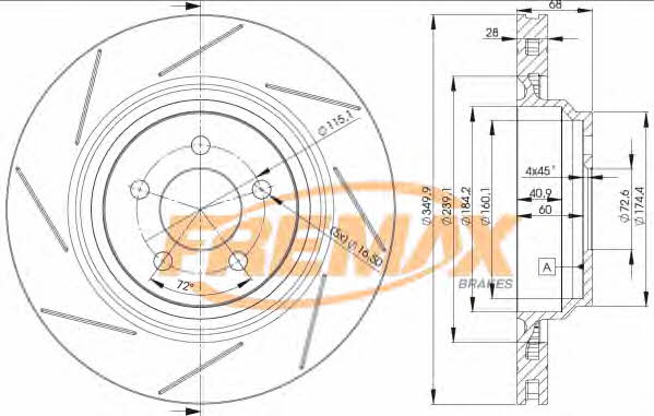 Fremax BD-3064 Hintere belüftete Bremsscheibe BD3064: Kaufen Sie zu einem guten Preis in Polen bei 2407.PL!