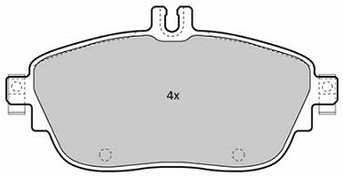 Fremax FBP-1880 Brake Pad Set, disc brake FBP1880: Buy near me at 2407.PL in Poland at an Affordable price!