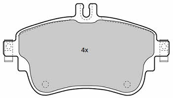 Fremax FBP-1881 Brake Pad Set, disc brake FBP1881: Buy near me in Poland at 2407.PL - Good price!