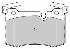 Fremax FBP-1847 Brake Pad Set, disc brake FBP1847: Buy near me in Poland at 2407.PL - Good price!