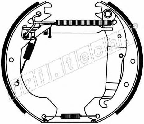 Fri.tech 16246 Bremsbackensatz 16246: Kaufen Sie zu einem guten Preis in Polen bei 2407.PL!