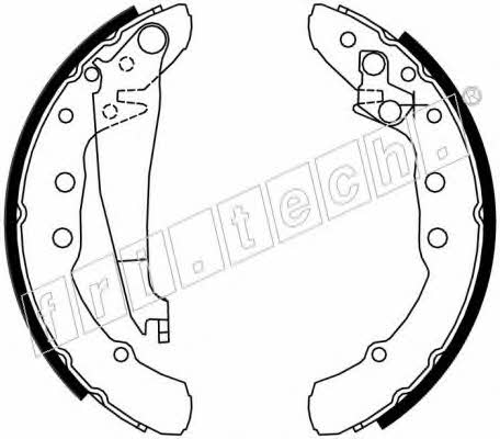 Fri.tech 1016.021 Колодки тормозные барабанные, комплект 1016021: Отличная цена - Купить в Польше на 2407.PL!