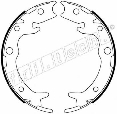 Fri.tech 1044.023 Parking brake shoes 1044023: Buy near me at 2407.PL in Poland at an Affordable price!
