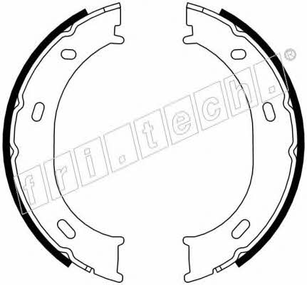 Fri.tech 1052.126 Parking brake shoes 1052126: Buy near me in Poland at 2407.PL - Good price!