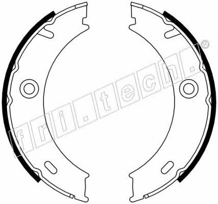 Fri.tech 1052.127 Parking brake shoes 1052127: Buy near me at 2407.PL in Poland at an Affordable price!