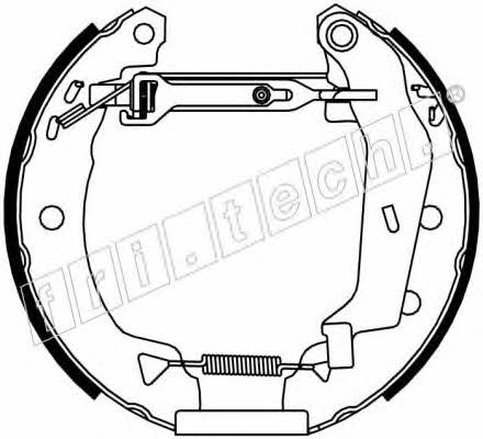 Fri.tech 16371 Brake shoe set 16371: Buy near me in Poland at 2407.PL - Good price!