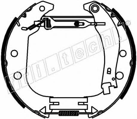 Fri.tech 16398 Bremsbackensatz 16398: Kaufen Sie zu einem guten Preis in Polen bei 2407.PL!