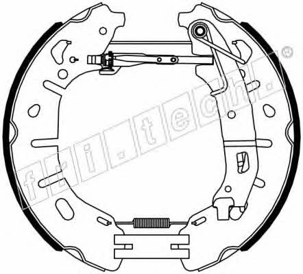 Fri.tech 16459 Szczęki hamulcowe, zestaw 16459: Atrakcyjna cena w Polsce na 2407.PL - Zamów teraz!