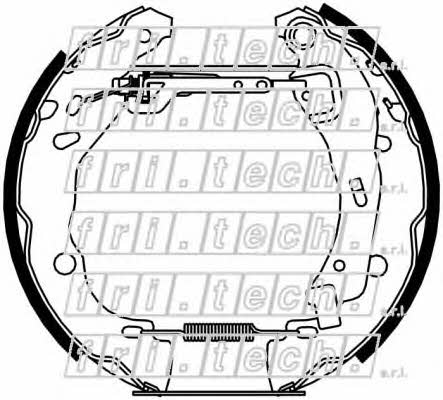 Fri.tech 16465 Brake shoe set 16465: Buy near me in Poland at 2407.PL - Good price!