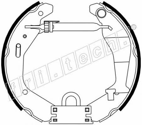 Fri.tech 16476 Bremsbackensatz 16476: Kaufen Sie zu einem guten Preis in Polen bei 2407.PL!