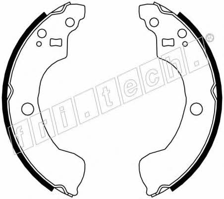 Fri.tech 1067.195 Brake shoe set 1067195: Buy near me at 2407.PL in Poland at an Affordable price!