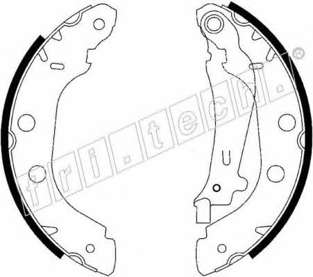 Fri.tech 1088.226 Brake shoe set 1088226: Buy near me in Poland at 2407.PL - Good price!