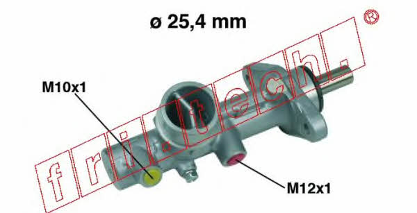 Fri.tech PF484 Циліндр гальмівний, головний PF484: Приваблива ціна - Купити у Польщі на 2407.PL!