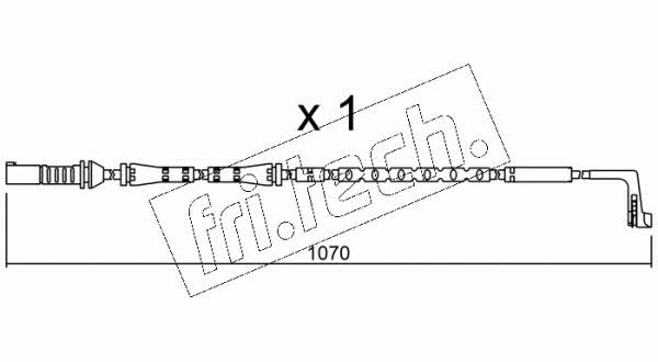 Fri.tech SU.285 Czujnik zużycia klocków hamulcowych SU285: Dobra cena w Polsce na 2407.PL - Kup Teraz!