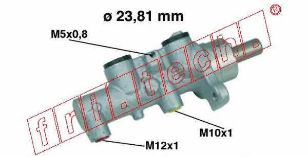 Fri.tech PF537 Brake Master Cylinder PF537: Buy near me in Poland at 2407.PL - Good price!