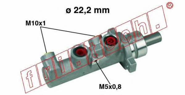 Fri.tech PF540 Pompa hamulcowa PF540: Dobra cena w Polsce na 2407.PL - Kup Teraz!