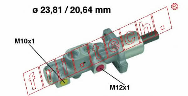 Fri.tech PF596 Циліндр гальмівний, головний PF596: Приваблива ціна - Купити у Польщі на 2407.PL!