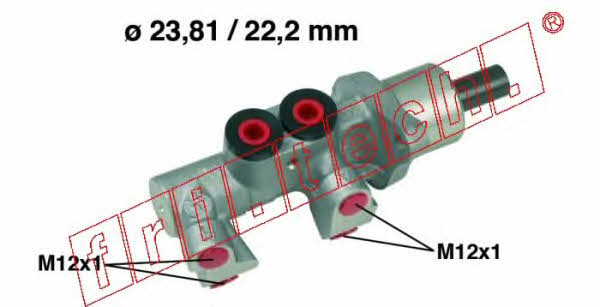 Fri.tech PF628 Brake Master Cylinder PF628: Buy near me in Poland at 2407.PL - Good price!