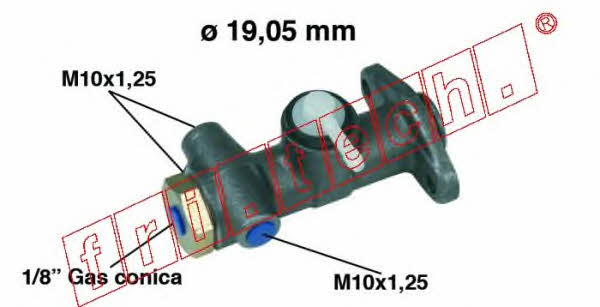 Fri.tech PF010 Brake Master Cylinder PF010: Buy near me in Poland at 2407.PL - Good price!