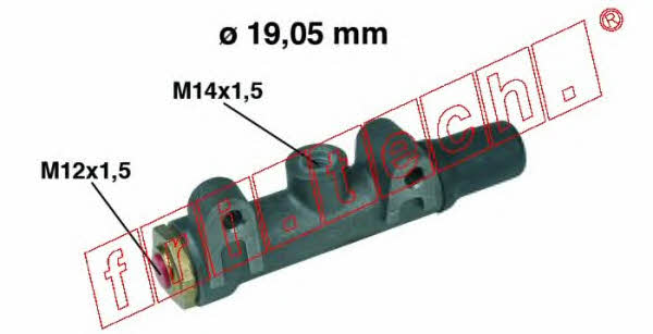 Fri.tech PF011 Brake Master Cylinder PF011: Buy near me in Poland at 2407.PL - Good price!