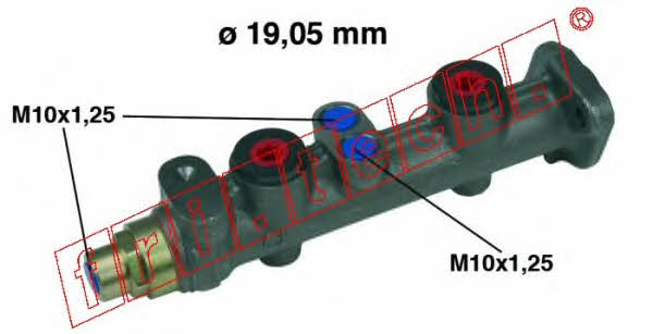 Fri.tech PF047 Brake Master Cylinder PF047: Buy near me at 2407.PL in Poland at an Affordable price!