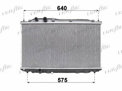 Frig air 0119.3025 Radiator, engine cooling 01193025: Buy near me in Poland at 2407.PL - Good price!
