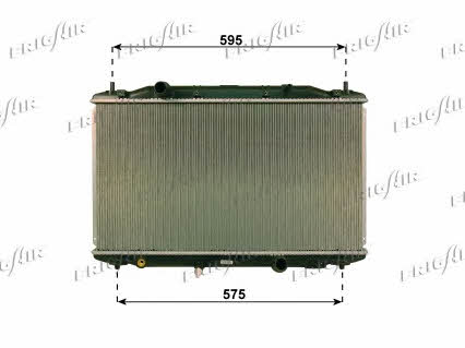Frig air 0119.3031 Radiator, engine cooling 01193031: Buy near me at 2407.PL in Poland at an Affordable price!