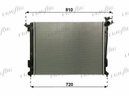 Frig air 0133.3042 Radiator, engine cooling 01333042: Buy near me in Poland at 2407.PL - Good price!