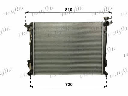 Frig air 0133.3043 Radiator, engine cooling 01333043: Buy near me in Poland at 2407.PL - Good price!