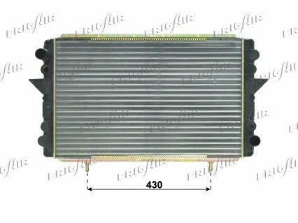 Frig air 0209.2001 Radiator, engine cooling 02092001: Buy near me in Poland at 2407.PL - Good price!