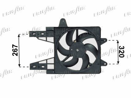 Frig air 0504.1197 Hub, engine cooling fan wheel 05041197: Buy near me in Poland at 2407.PL - Good price!
