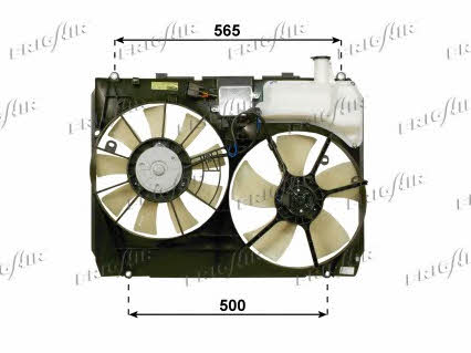 Frig air 0515.2511 Hub, engine cooling fan wheel 05152511: Buy near me in Poland at 2407.PL - Good price!