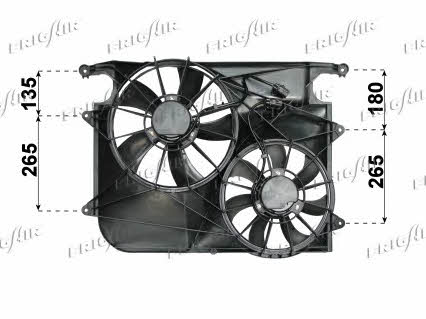 Frig air 0531.2011 Hub, engine cooling fan wheel 05312011: Buy near me in Poland at 2407.PL - Good price!